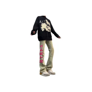 UNthemed Jeans Unisex Yellow Mud