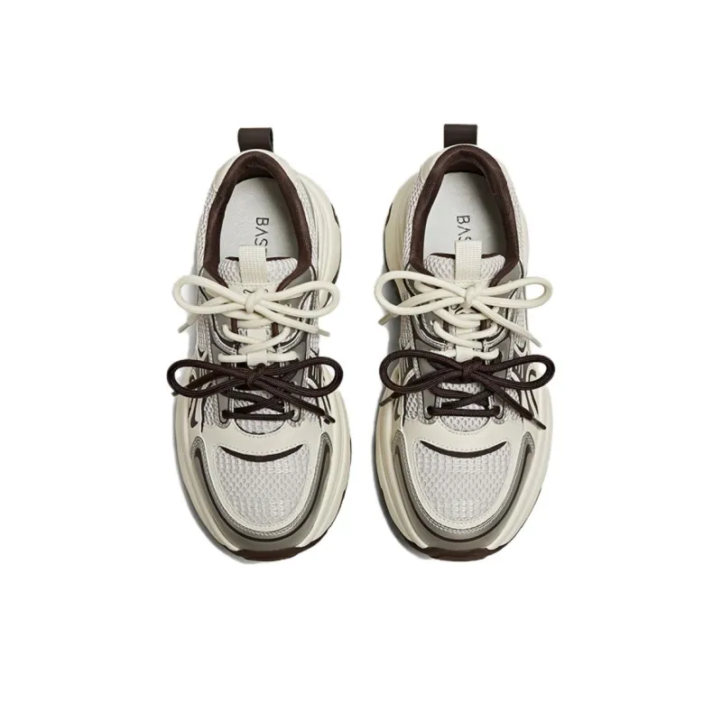 BASTO Slip Resistant Low Top Chunky Sneakers Women's-2