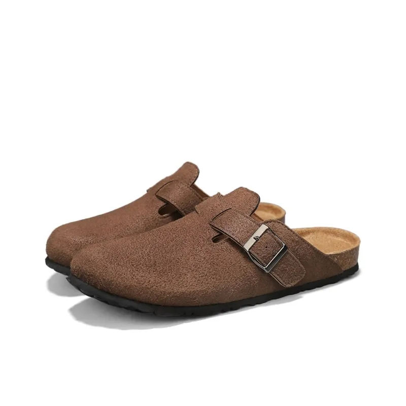 HACKBUTEER Closed Toe Slippers Unisex Box Included-13