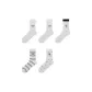 Letter White 2+Puppy White+Letter Stripes+Puppy Polka Dot[5 Pack]