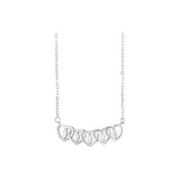 Happy Tide S999 Fine Silver Necklaces Women's