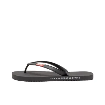 DIESEL Sa Rio Odor Resistant Flip Flops Women's Black
