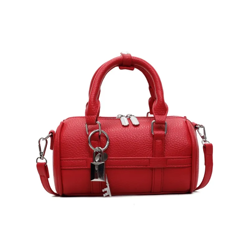 Meow In The Grass PU Handbag Women's Multicolor-12
