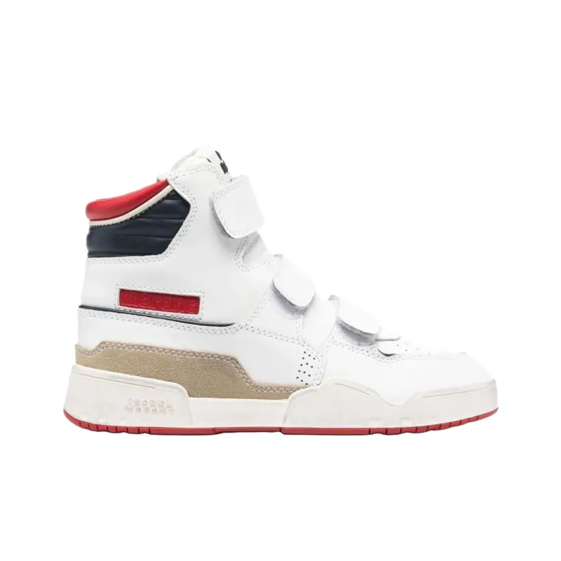 ISABEL MARANT High Top Skateboard Shoes Women's White-1