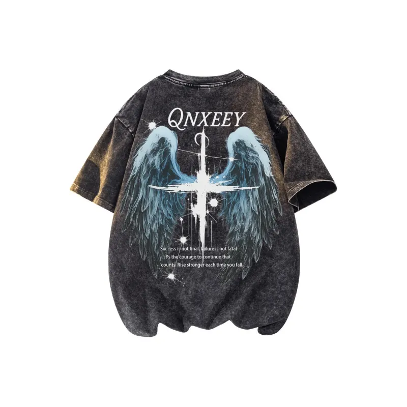 Qnxeey T Shirts Unisex-0