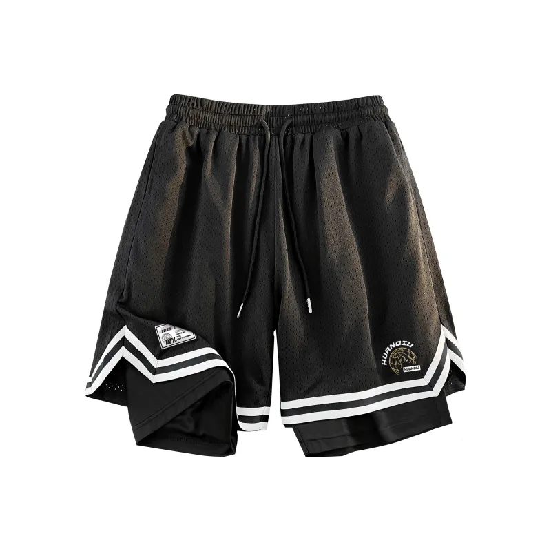 HUANQIU Casual Shorts Unisex-0