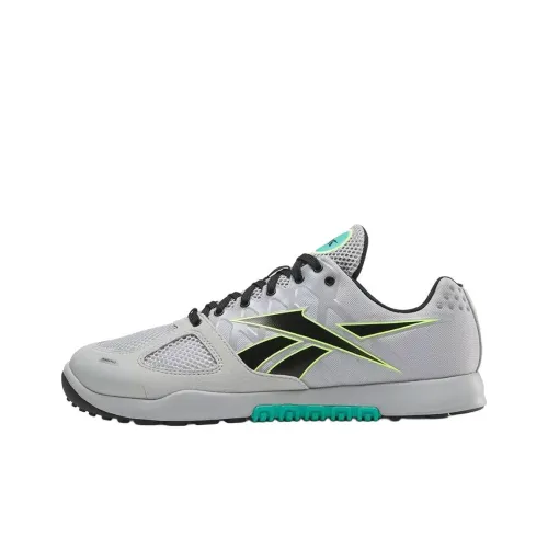 Reebok Nano 2.0 Anti Slip Wear Resistant Low Top Training Shoes Men's Gray