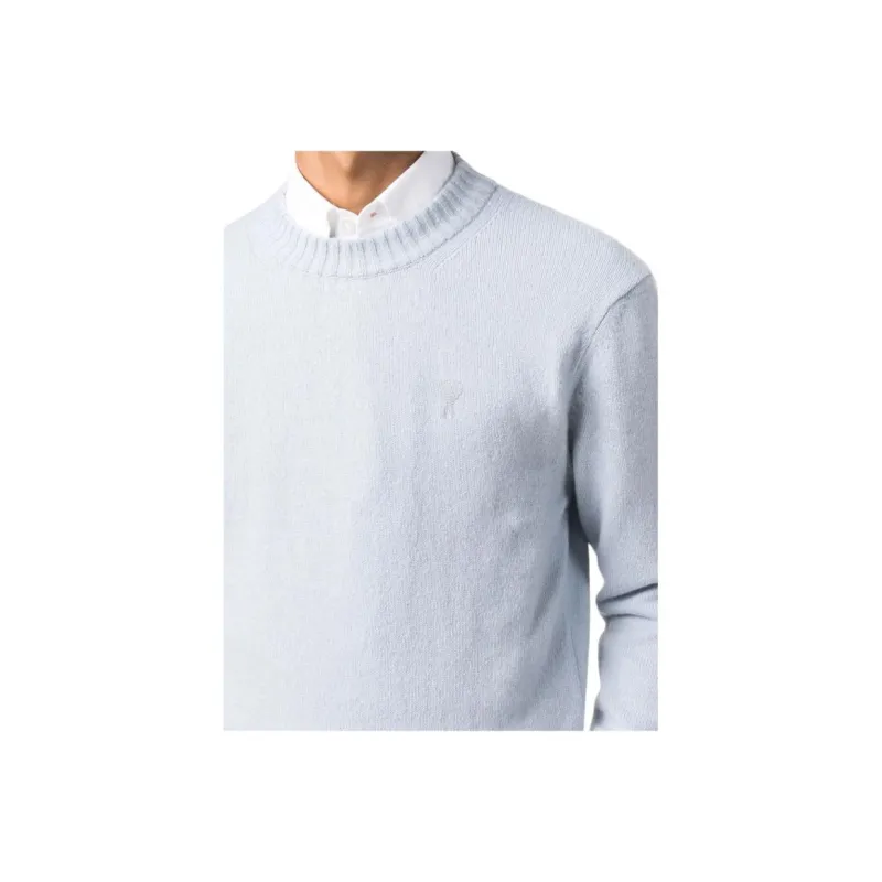 Ami Paris Ami De Coeur Cashmere Jumper-1