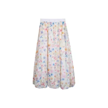 RTTO Casual Long Skirts Women's Multicolor