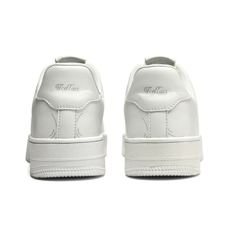 TCELLARS Abrasion Resistant Lightweight Height Increasing Low Top Skateboard Shoes Unisex Exclusive Box-134