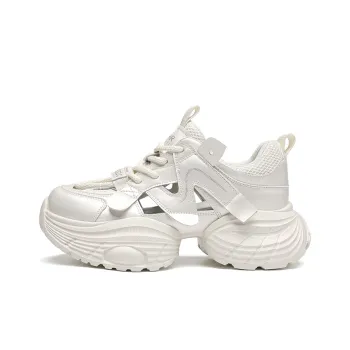 ZHR Small Round Pendant Abrasion Resistant Breathable Low Top Chunky Sneakers Women's