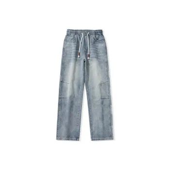 SNOW FLYING Jeans Men Light Blue