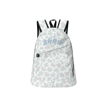 SRRW Polyester Backpack Unisex Gray Blue