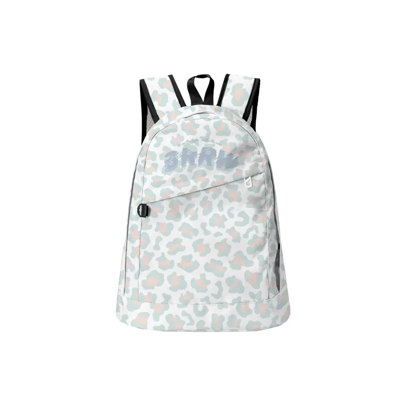 SRRW Polyester Backpack Regular Women's Gray Blue-0