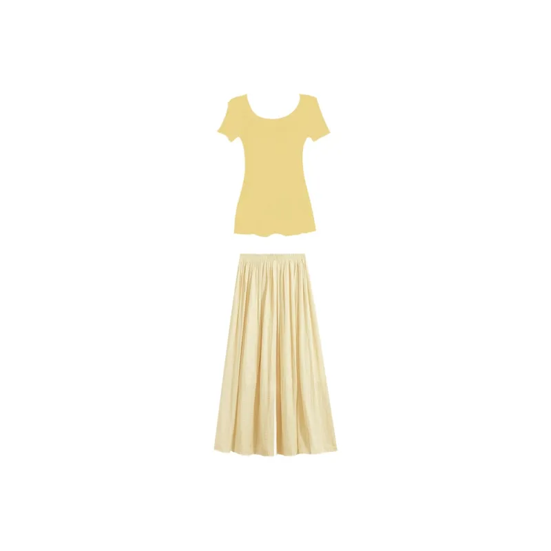 Lookinto Two Piece Skirt Sets Women's-0