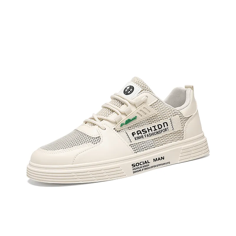 Yi Jiabao Slip Resistant Shock Absorbers Low Top Skateboard Shoes Men's-3