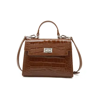 Old Man's Head Top Grain Cow Leather Shoulder Bag, Crossbody Bag, Handbag Regular Women's Black/Red/Brown