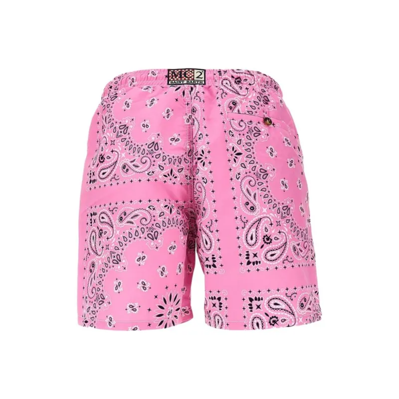 MC2 Saint Barth Bandana print Swim Shorts-1