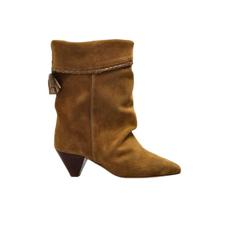 ISABEL MARANT Ankle Boots 5.7cm Women's Brown-1