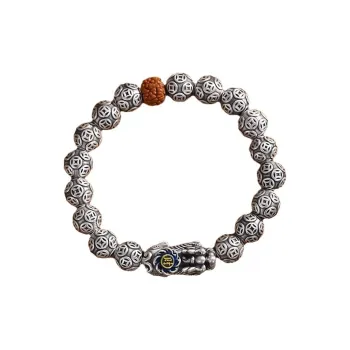 CHUVORA 999 Fine Silver Pure Silver Bracelets Unisex