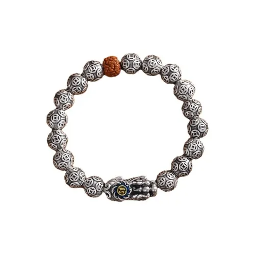 CHUVORA 999 Fine Silver Pure Silver Bracelets Unisex