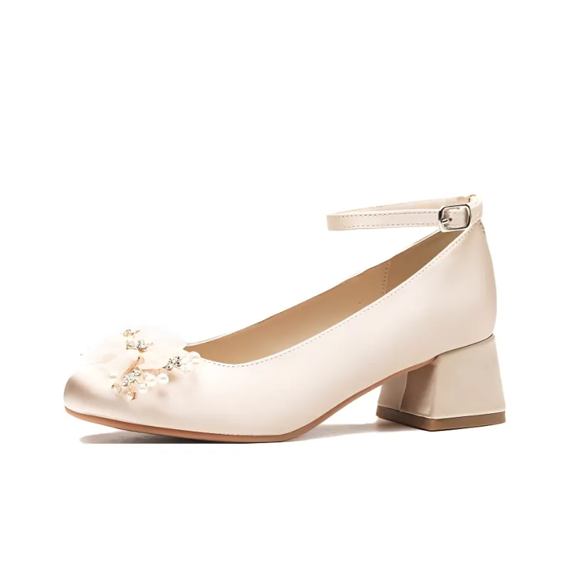 GOSO Chunky Heel High Heels Women's-6