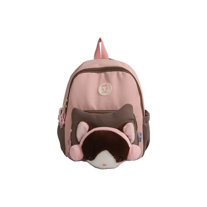 Kewuku Nylon Backpack Regular Unisex Multicolor-16