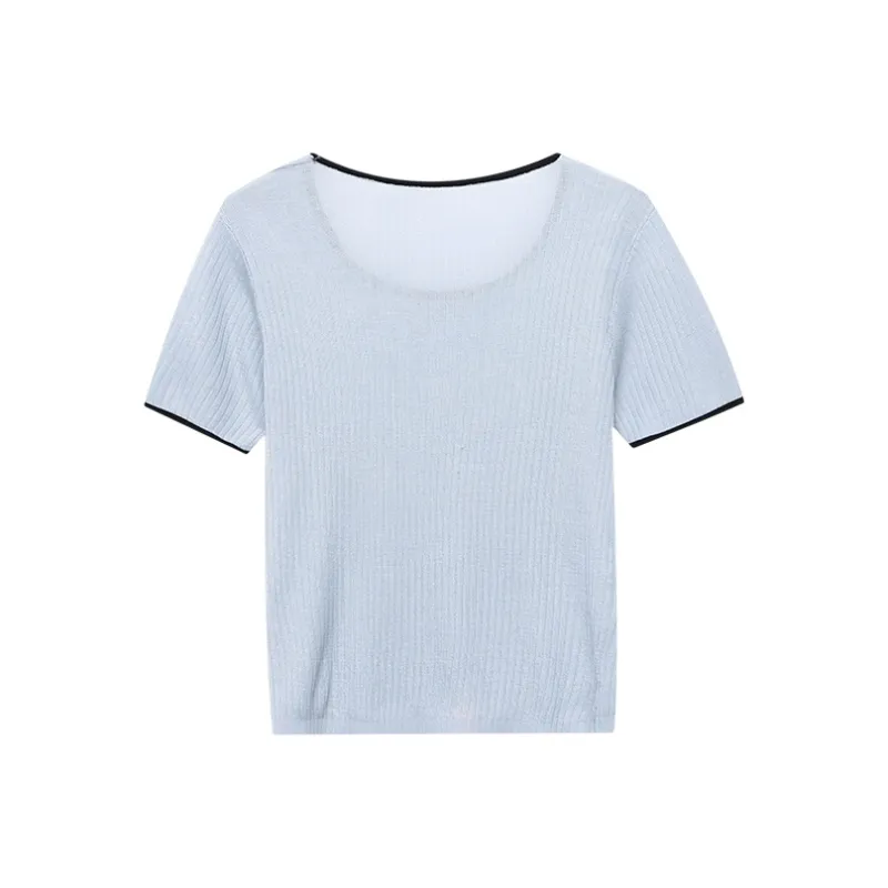 CHARM PICK Knitwear Women's Light Blue-1