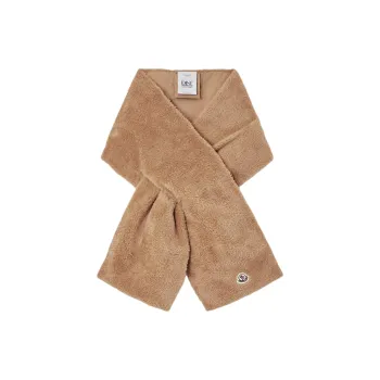 Moncler Polyester Scarves Unisex Brown