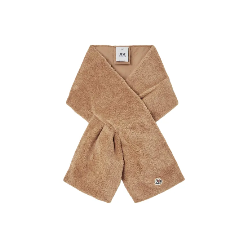 Moncler Polyester Scarves Unisex Brown-0