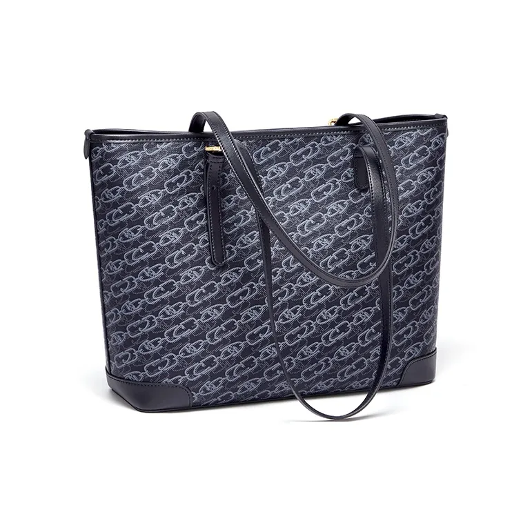 CNOLES PVC Tote Bag, Shopping Bag, Handbag, Shoulder Bag Regular Women's Multicolor-15