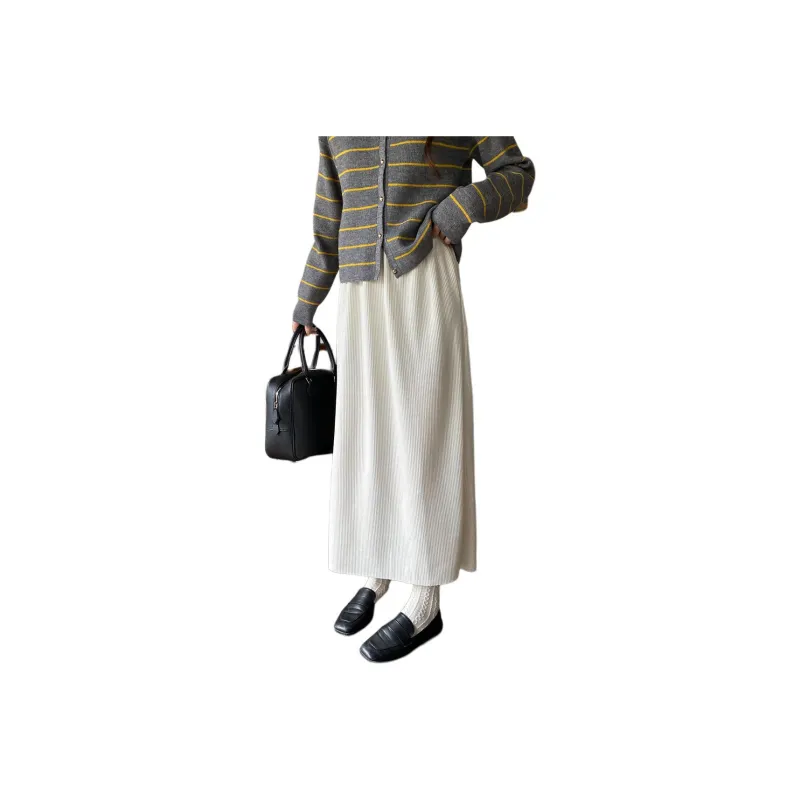ONE SHALLOW Casual Long Skirt Women's-7