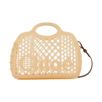 Chloe TPU Tote Bag, Shopping Bag, Shoulder Bag, Handbag Women's Beige