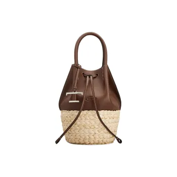 TOD'S Cow Leather Handbag Mini Women's Brown