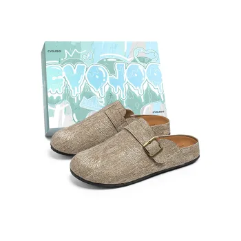 CVOJOO Abrasion Resistant Closed Toe Slippers Men's