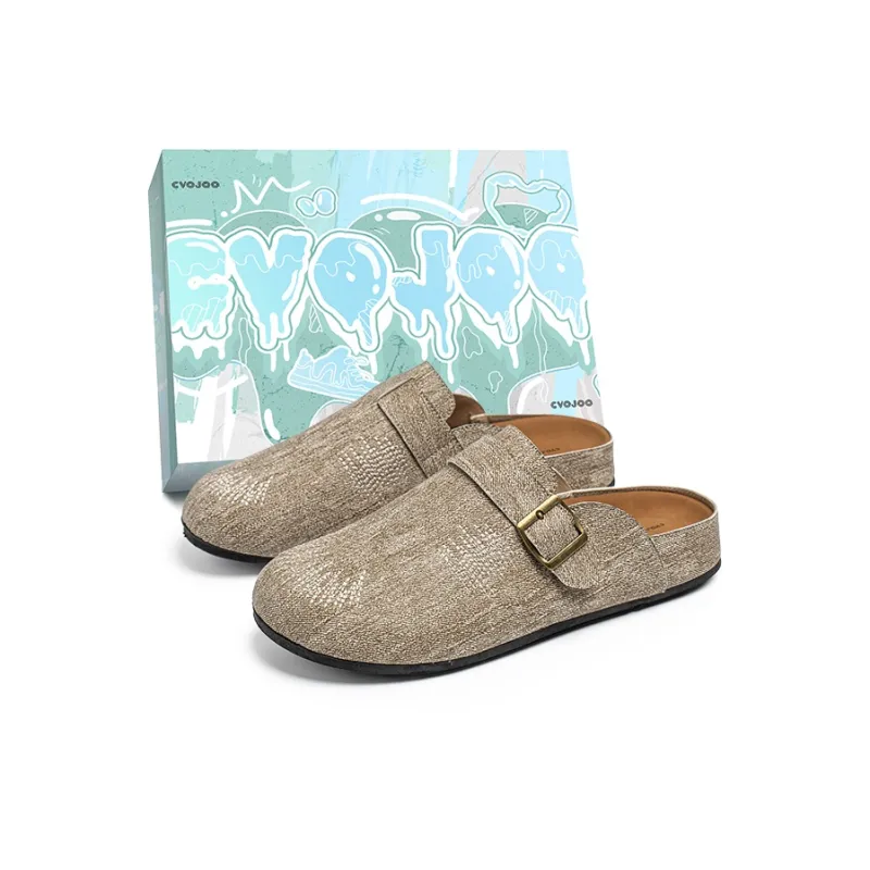 CVOJOO Abrasion Resistant Closed Toe Slippers Men's-0