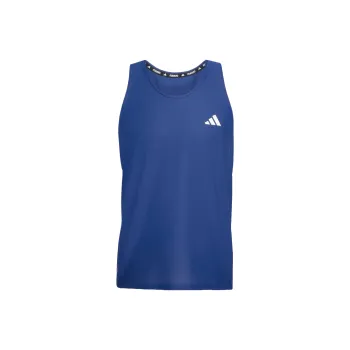 Adidas Own The Run Tank Top Men's Blue