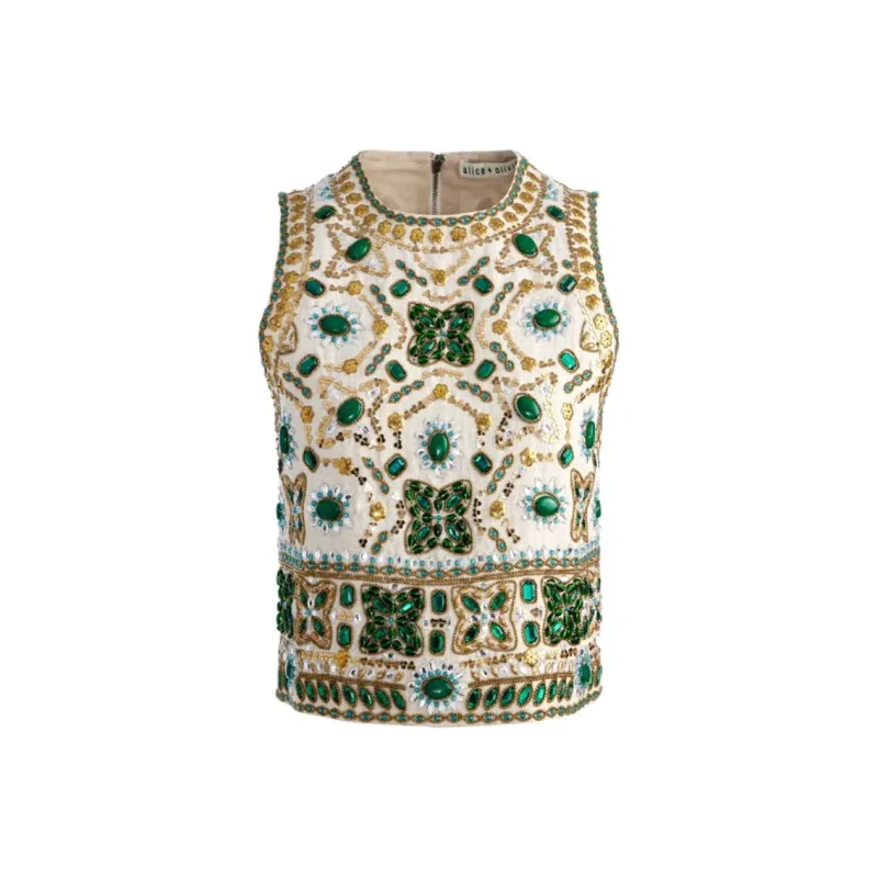 ALICE+OLIVIA Amal Top-0