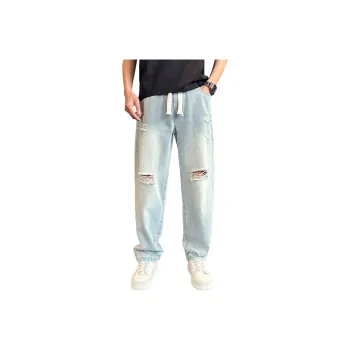 YOFVV Jeans Unisex Blue