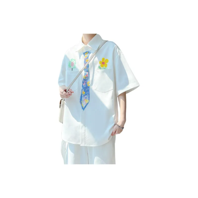 NOAHGIGI Shirts Unisex White-1