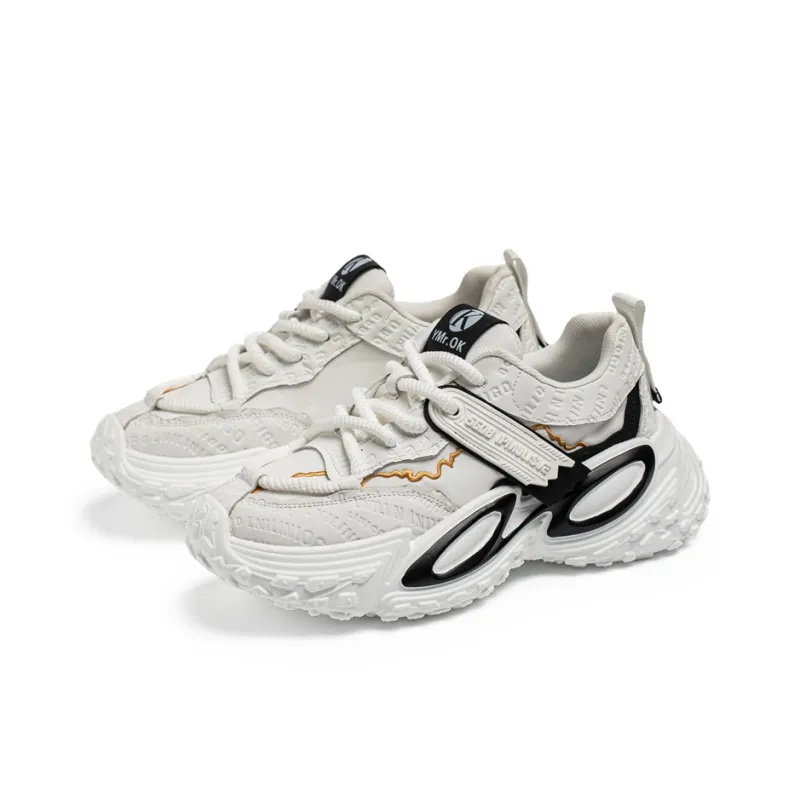 JANECO Low Top Chunky Sneakers Men's-2