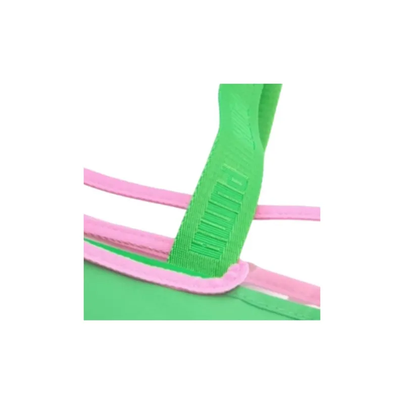 PUMA PU Handbag Regular Women's Green & Joy Pink-5