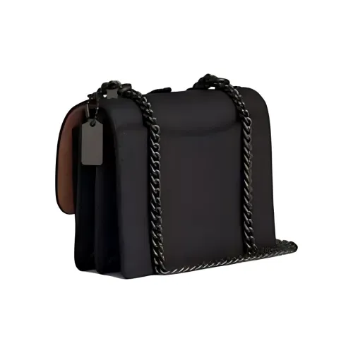 COACH Cow Leather Crossbody Bag Mini Women's Black