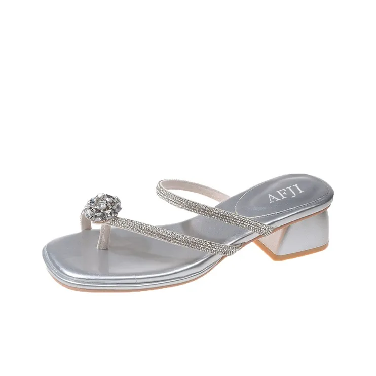 AFJI Rubber Sole Slip Resistant Slide Slippers Women's-4