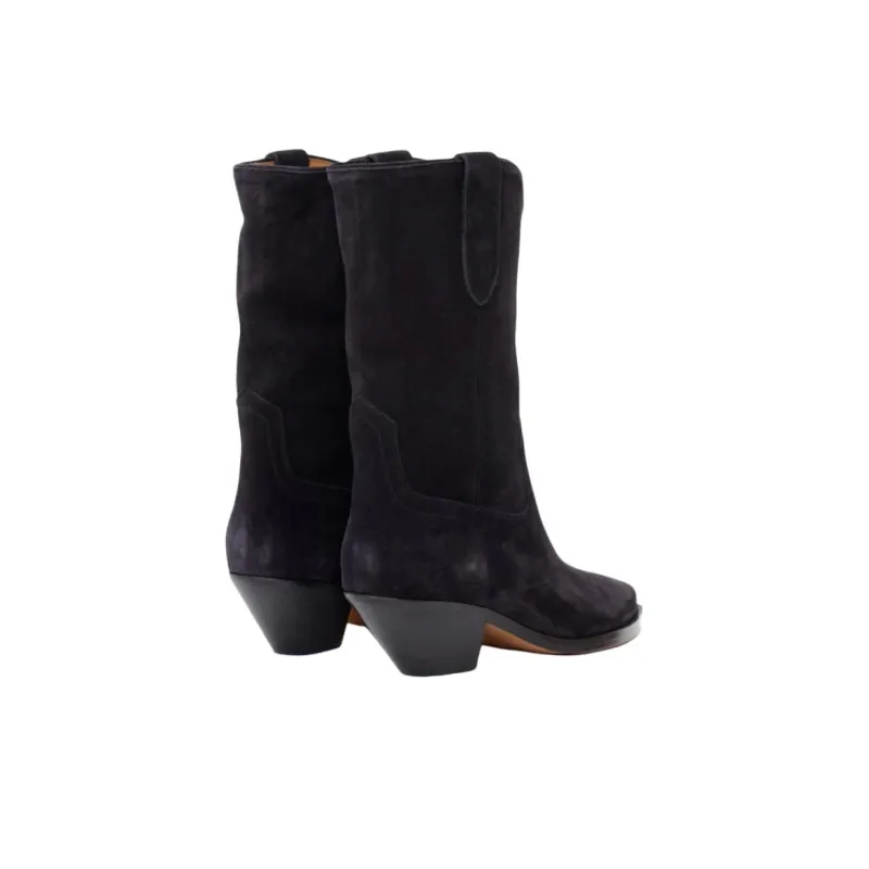 ISABEL MARANT Dahope Ankle Boots 5cm Women's Black-3