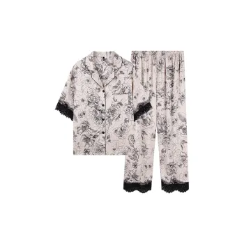 Inside The Orange Pajama Set Women's