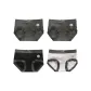 4 Pack (Dark Gray+Dark Gray+Black+White)