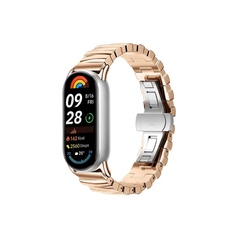 FZRT Xiaomi Compatibility Watch Band 130 180mm Metal-1