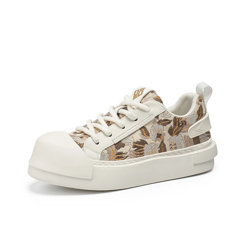 HACKBUTEER Low Top Skateboard Shoes Men's Box Included-6