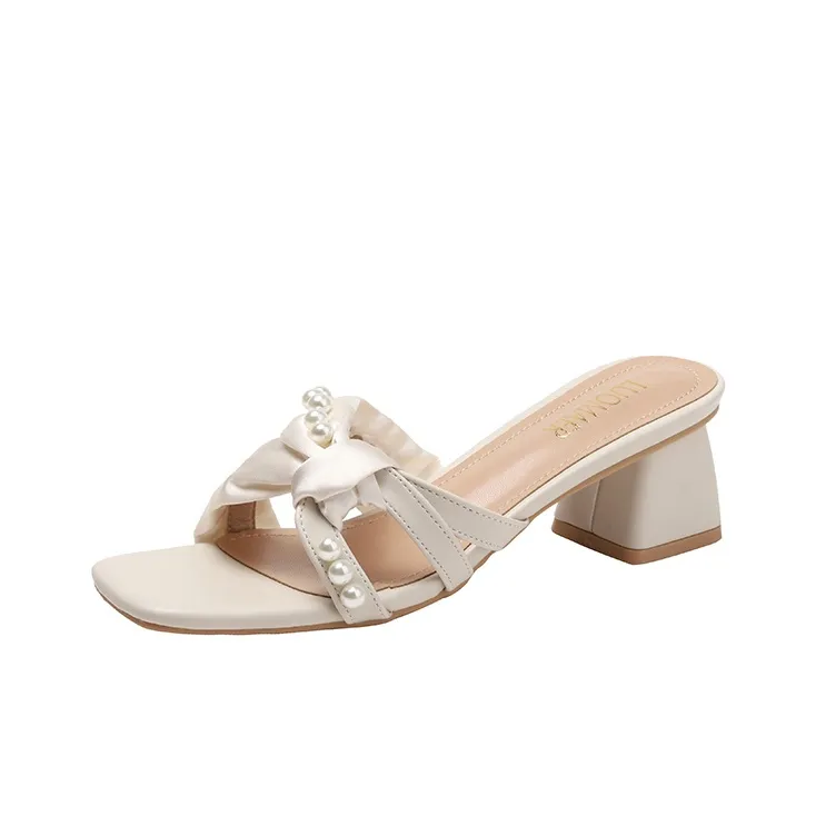 TATAYA Rubber Sole Abrasion Resistant Slide Slippers Women's-0